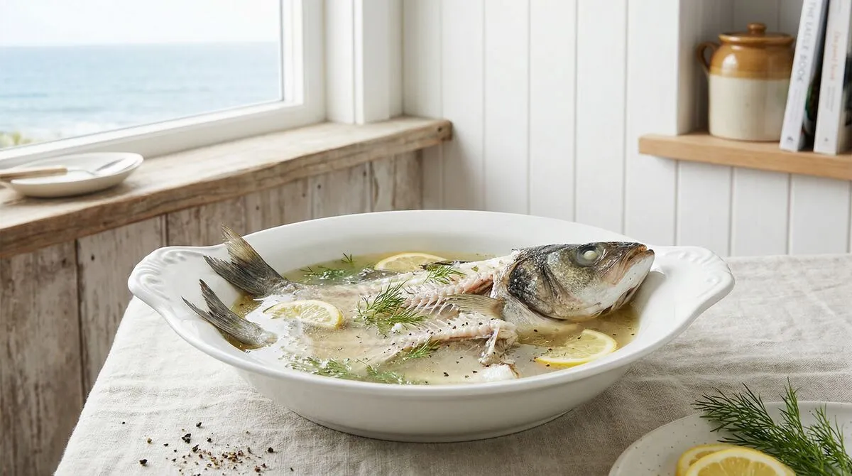 Verse ingrediënten voor bouillon