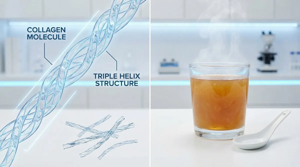 Bone broth met verse ingrediënten