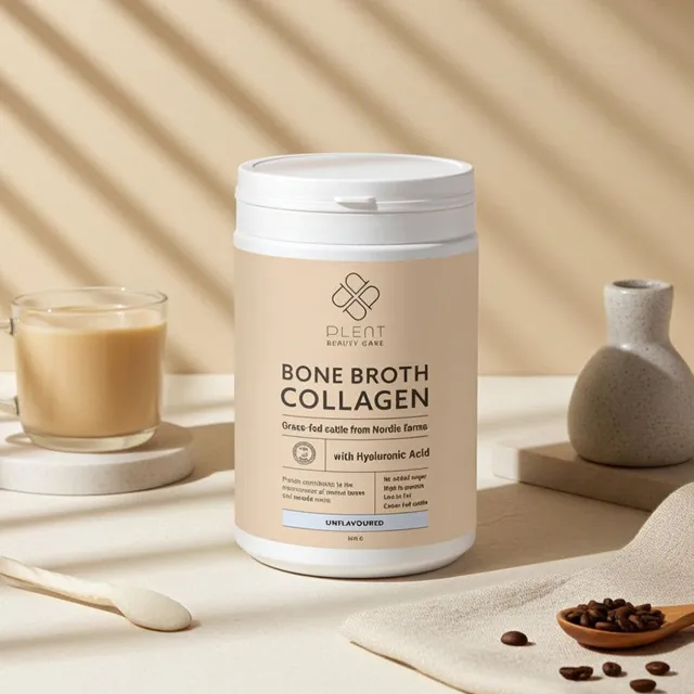 Collageenpoeder naast bone broth