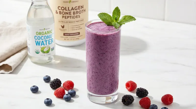 Bessen-collageensmoothie
