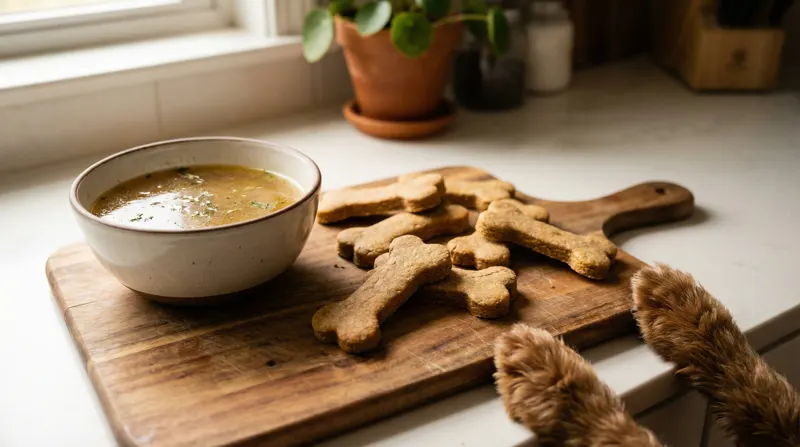 Bone broth ijsjes voor de hond