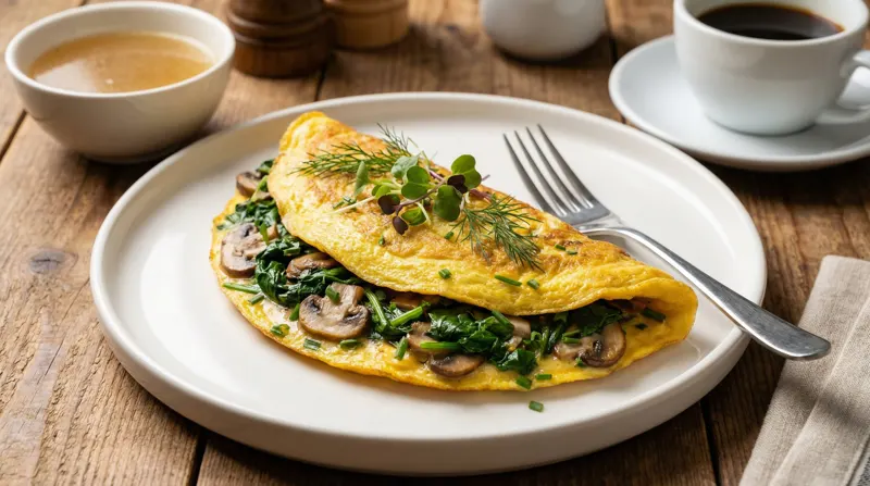 Extra luchtige omelet