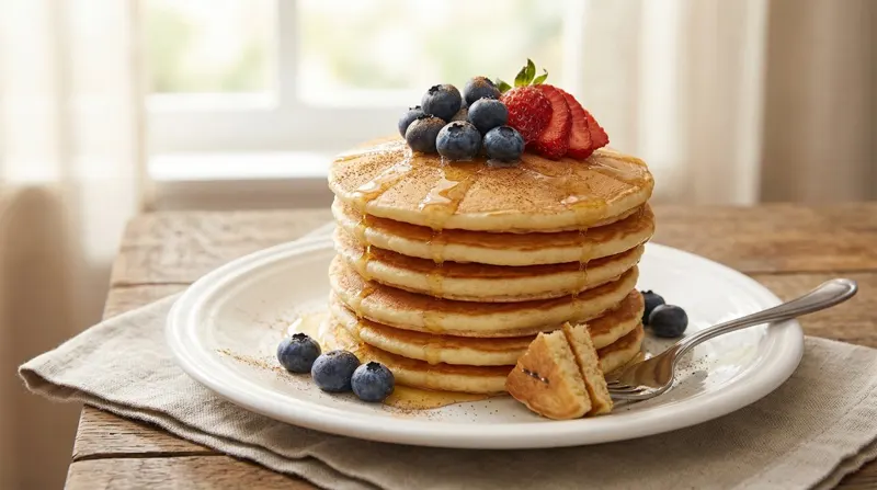 Fluffy bananenpannenkoekjes